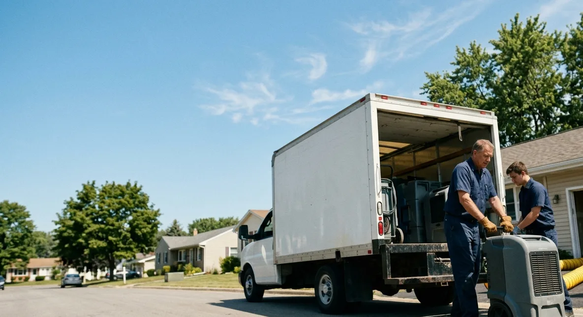 Water Damage Cleanup in Denver, IN near me